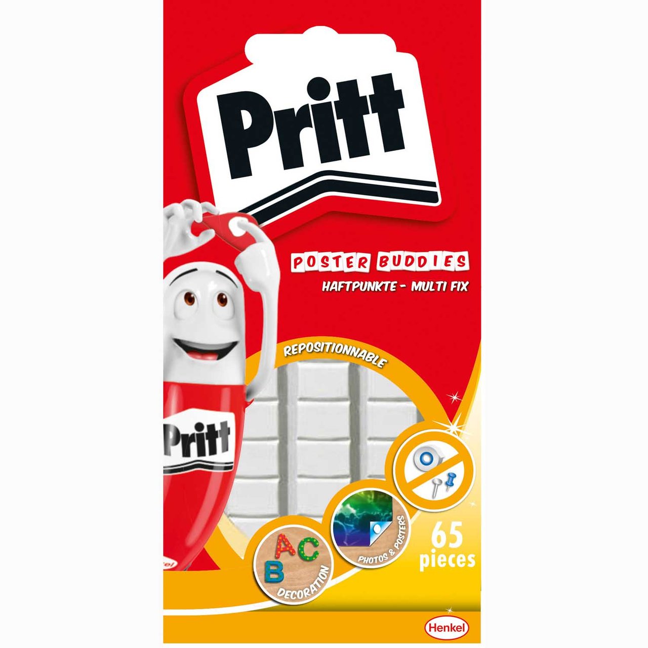 Pritt Multi-Fix Haftpunkte 55 Stück