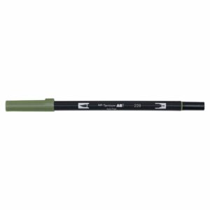 Tombow ABT Dual Brush Pen grey green 228