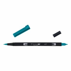 Tombow ABT Dual Brush Pen tiki teal 407