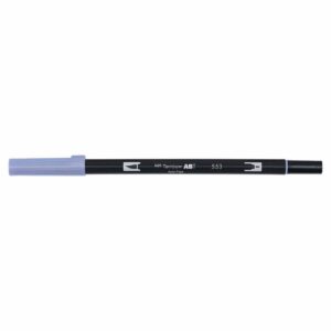 Tombow ABT Dual Brush Pen mist purple 553