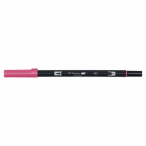 Tombow ABT Dual Brush Pen hot pink 743