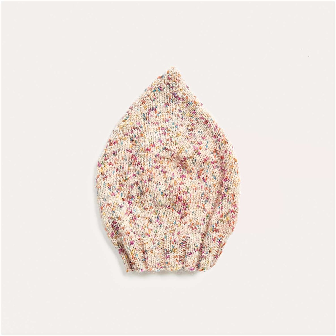 Strickset Mütze Modell 10 aus Baby Merino Nr. 02 1-2 Jahre earthy multicolor