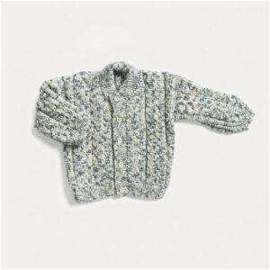 Strickset Jacke Modell 12 aus Baby Merino Nr. 02 68/74