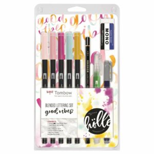 Tombow Blended Lettering Set Good Vibes designed by Frau Hölle