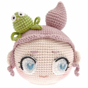 Häkelset Frosch-Girl aus Ricorumi Crochet Your Character