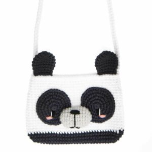 Häkelset Panda-Täschchen aus Ricorumi Crochet Your Character