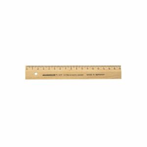 RUMOLD Holzlineal natur mit Bienenwachs 17cm