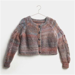 Strickset Jacke Modell 53 aus Lovewool Nr. 13 44/46