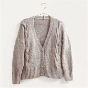 Strickset Jacke Modell 08 aus Lovewool Nr. 15 36/38