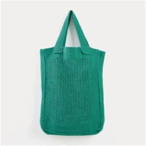 Häkelset Tasche Modell 14 aus Lovewool Nr. 16 aqua