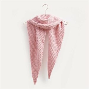 Strickset Schal Modell 20 aus Die Neue Masche Nr. 4 Onesize rosa