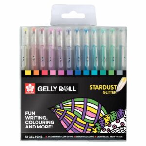 Sakura Gelly Roll Stardust Glitter Gelstifte Set 12 Stück