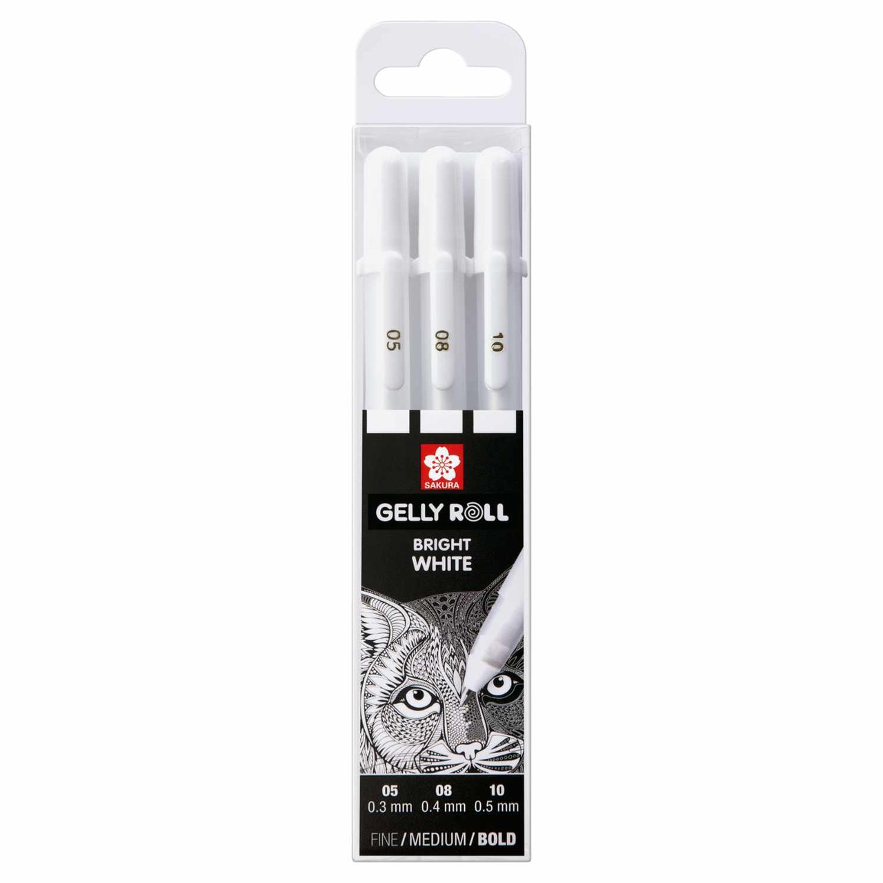 Sakura Gelly Roll Gelstifte Basic-Set Bright White