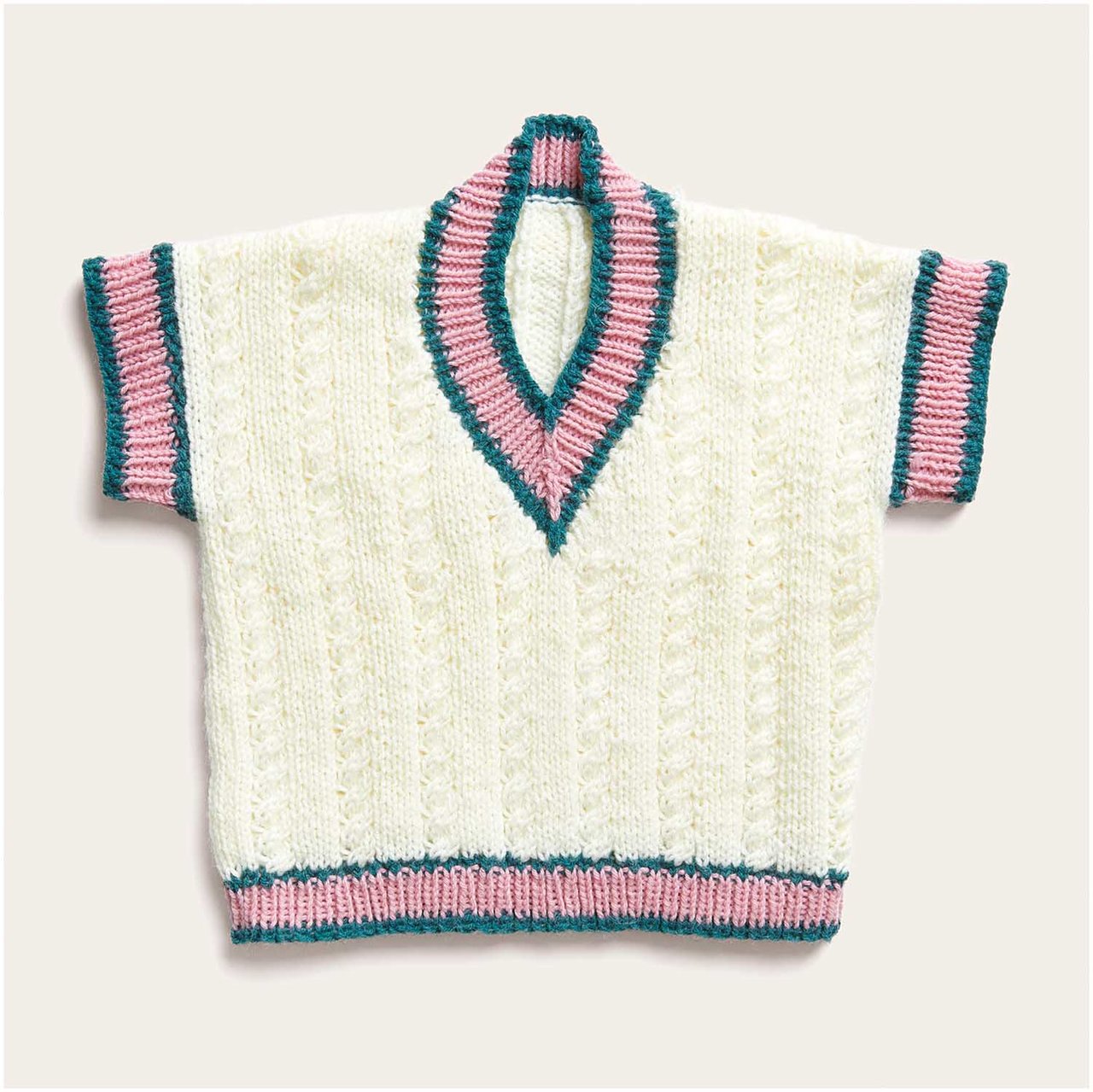 Strickset Pullunder Modell 04 aus Baby Nr. 34 68/74