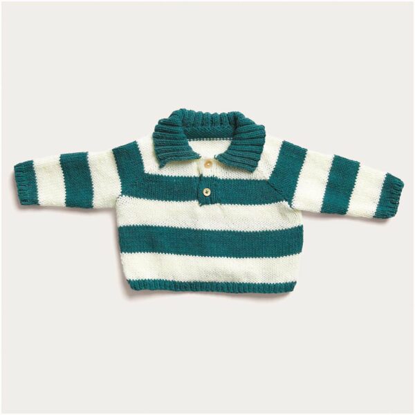 Strickset Pullover Modell 12 aus Baby Nr. 34 92/98