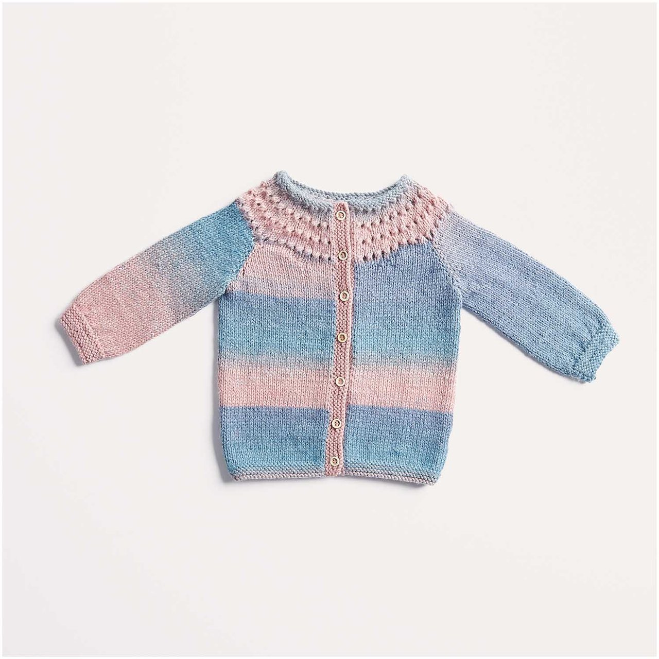 Strickset Jacke Modell 06 aus Baby Nr. 35 56/62