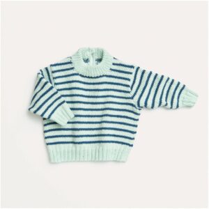 Strickset Pullover Modell 17 aus Baby Nr. 37 74/80