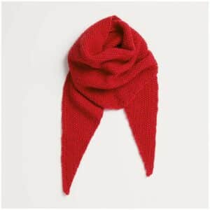 Strickset Tuch Modell 08 aus Kids Nr. 11 Onesize lipstick red