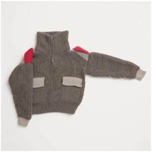 Strickset Pullover Modell 13 aus Kids Nr. 11 122/128