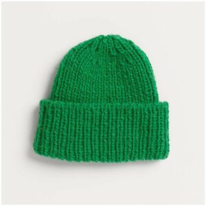 Strickset Mütze Modell 18 aus Kids Nr. 11 Onesize grün