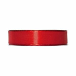 Taftband 25mm 5m rot