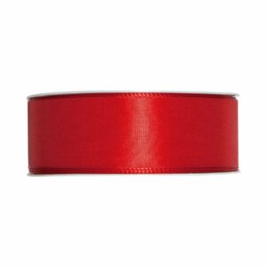 Taftband 40mm 5m rot