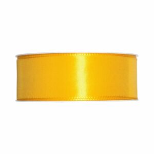 Taftband 40mm 5m gelb
