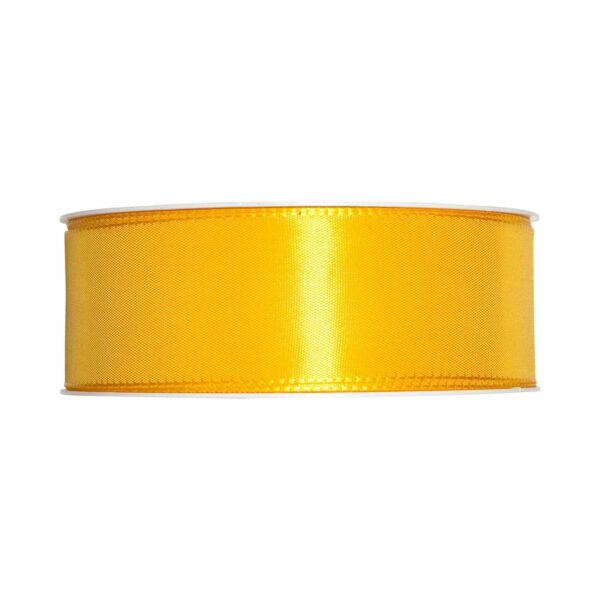 Taftband 40mm 5m gelb