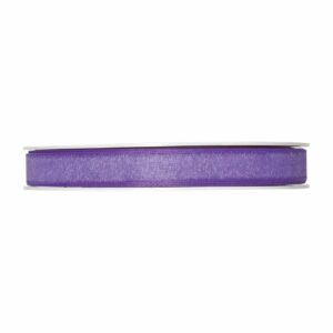 Organzaband Rolle 10mm 10m lila