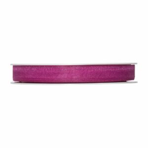 Organzaband Rolle 10mm 10m pink