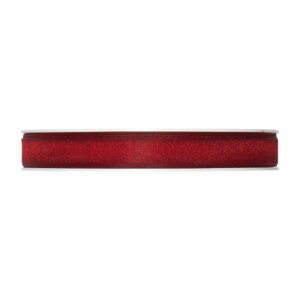 Organzaband Rolle 10mm 10m bordeaux