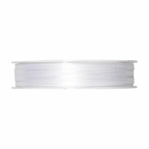 Satinband 3mm 10m weiß