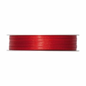 Satinband 3mm 10m rot