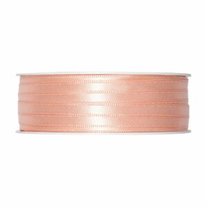 Satinband 6mm 10m apricot