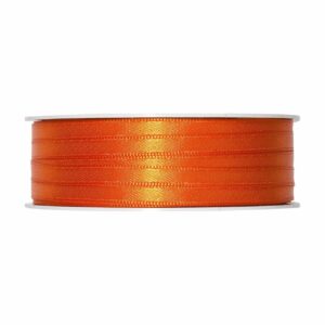 Satinband 6mm 10m orange