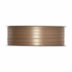 Satinband 6mm 10m natur