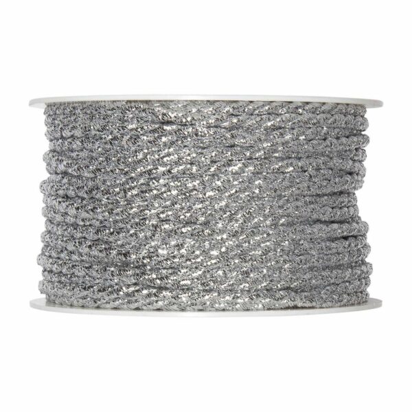 HALBACH Kordel 4mm 5m silber