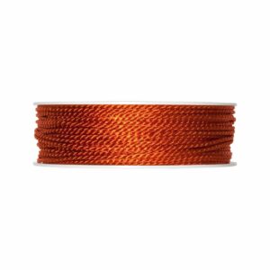 HALBACH Kordel 2mm 10m dunkelorange