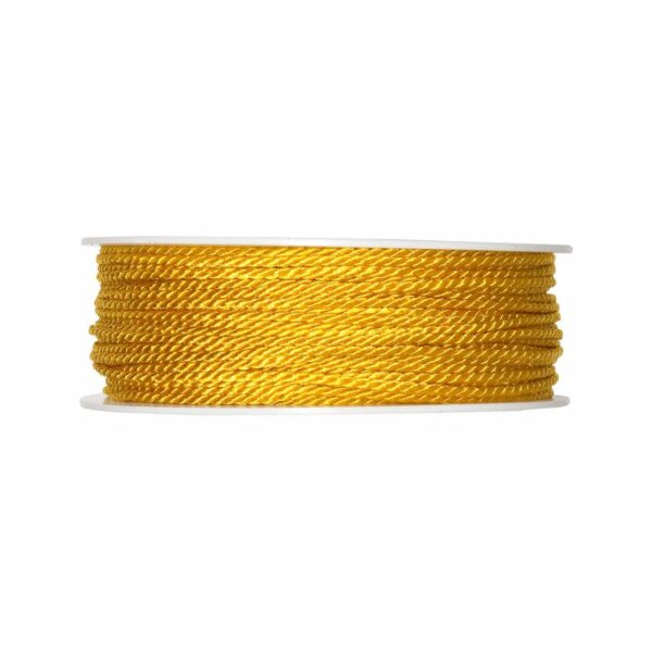 HALBACH Kordel 2mm 10m gelb