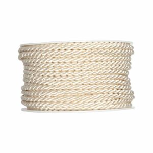 HALBACH Kordel 4mm 5m creme