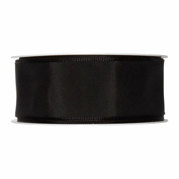 Drahtkantenband 40mm 5m schwarz