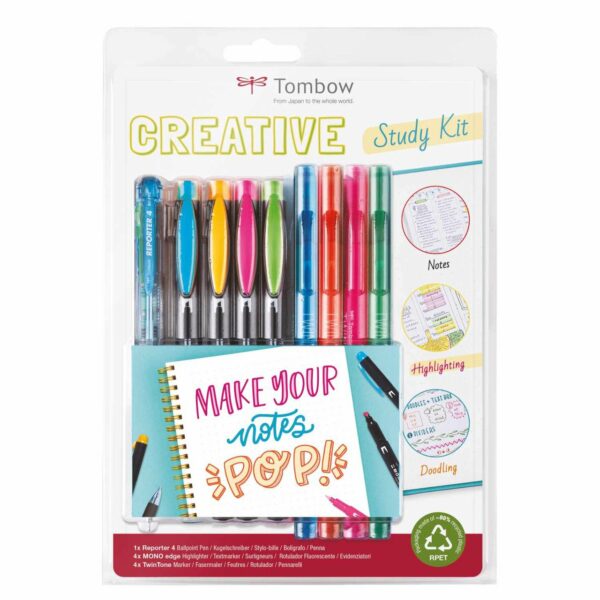 Tombow Creative Study Kit 9teilig