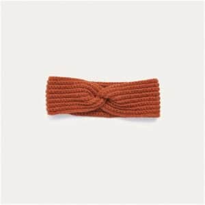 Häkelset Stirnband Modell 04 aus Winter Crochet Collection Onesize rost