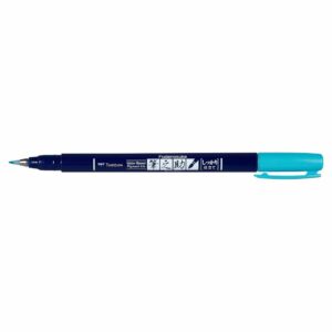 Tombow Fudenosuke Brush Pen neonblue