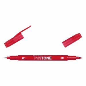 Tombow TwinTone Fasermaler strawberry red